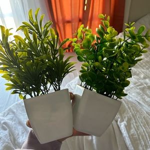 Fake Floral Decor *Set of 2*